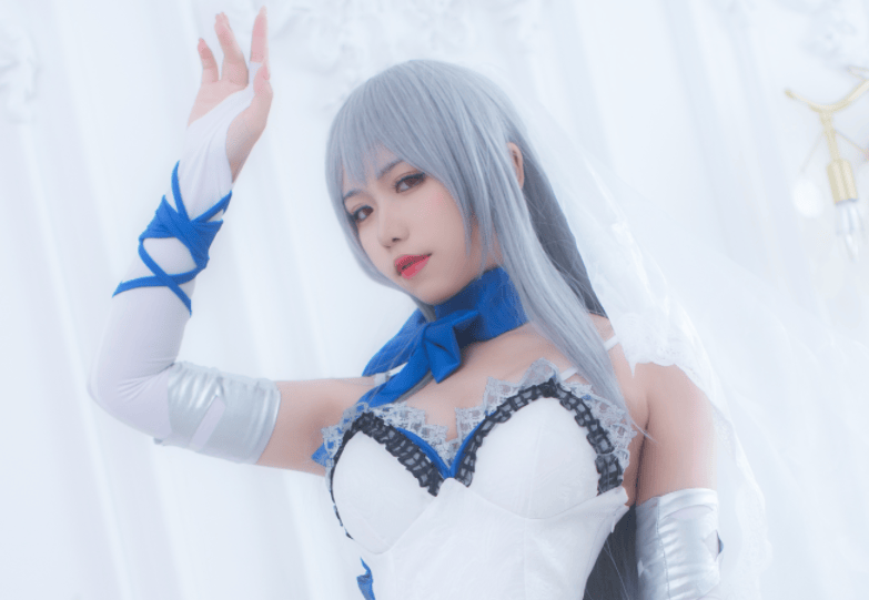 芋圆侑子cos蓝格子小清新+路易九世+ 恰巴耶夫+甘古特+雅儿贝德写真