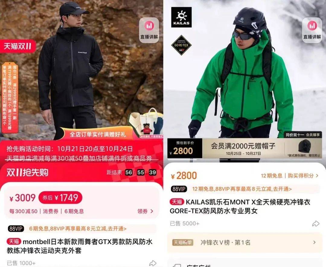 北上广中产疯抢“始祖鸟平替”？