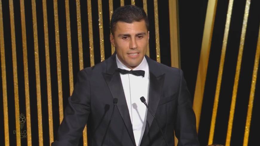 罗德里：事前不知道会获奖 皇马不来是他们的决定amp;只能接受