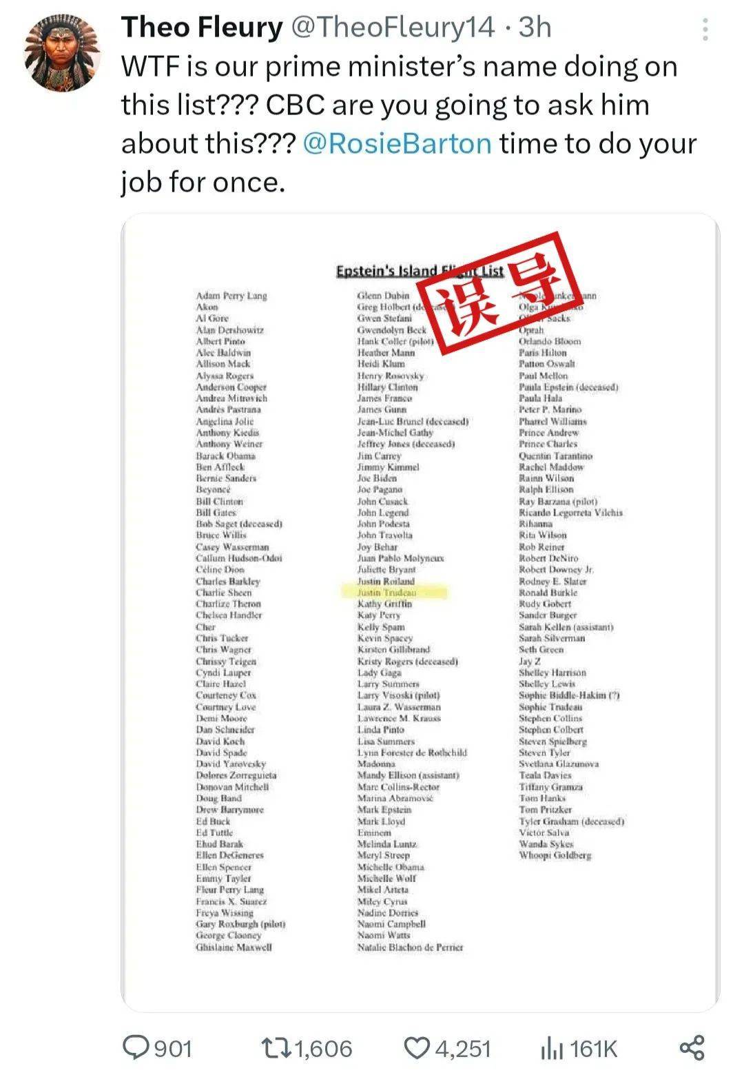 明查|特朗普公开了爱泼斯坦的“萝莉岛客户名单”?