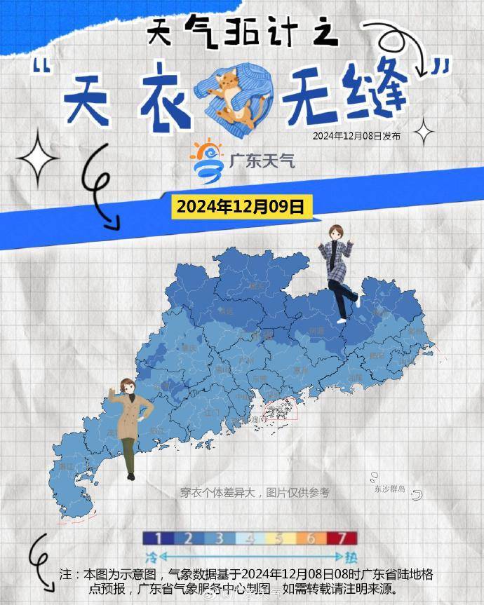 冷空气开始“车轮战”，新“阿冷”将在11日抵达广东 | 温度记