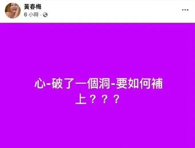 大S母亲今天再度发声!