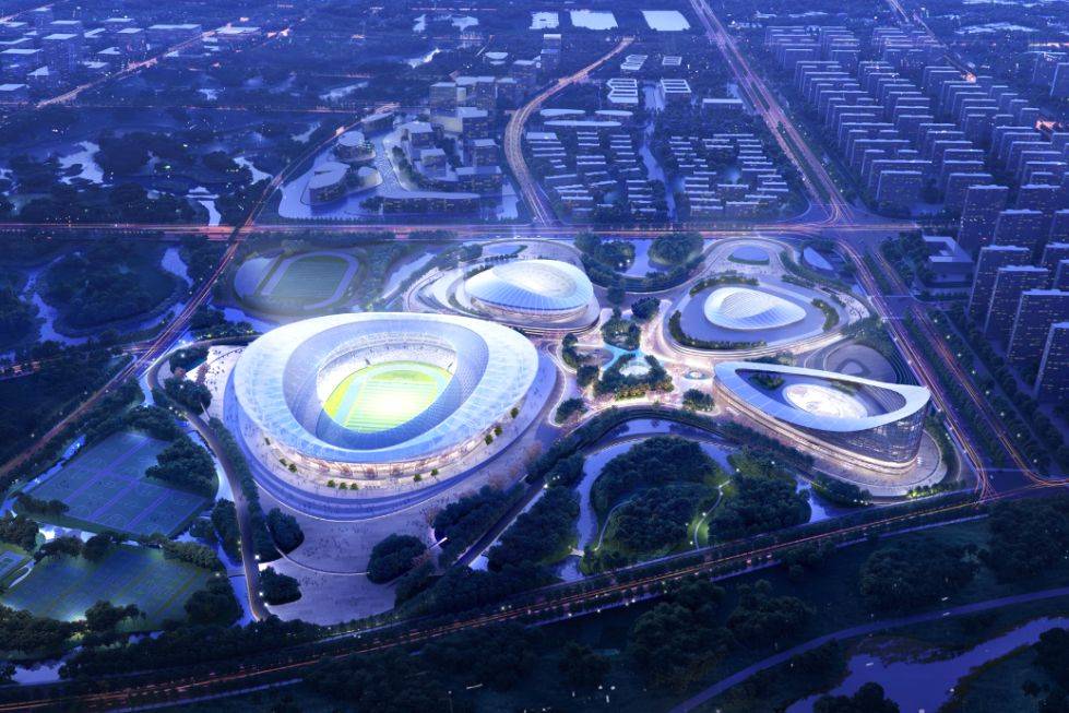 顺利合拢！无锡奥体中心60000座体育场建设取得新进展