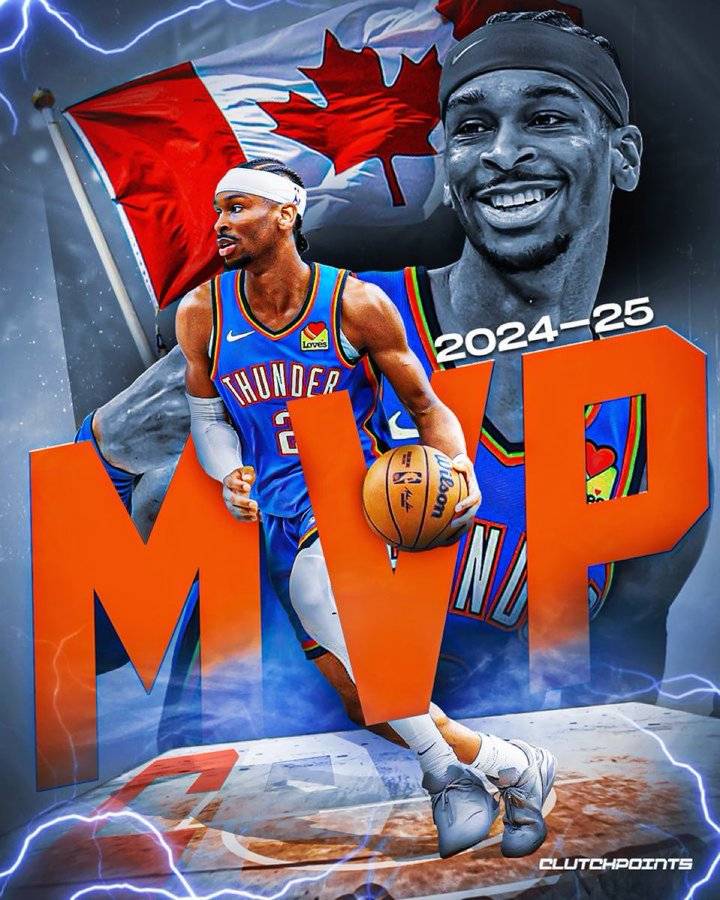 亚历山大荣获常规赛MVP 雷霆队史第3人比肩KD威少