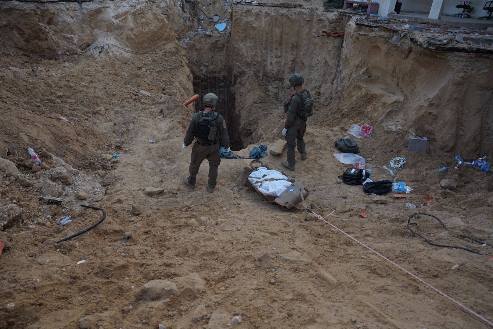 以军说找到哈马斯军事领导人辛瓦尔遗体 现场视频曝光