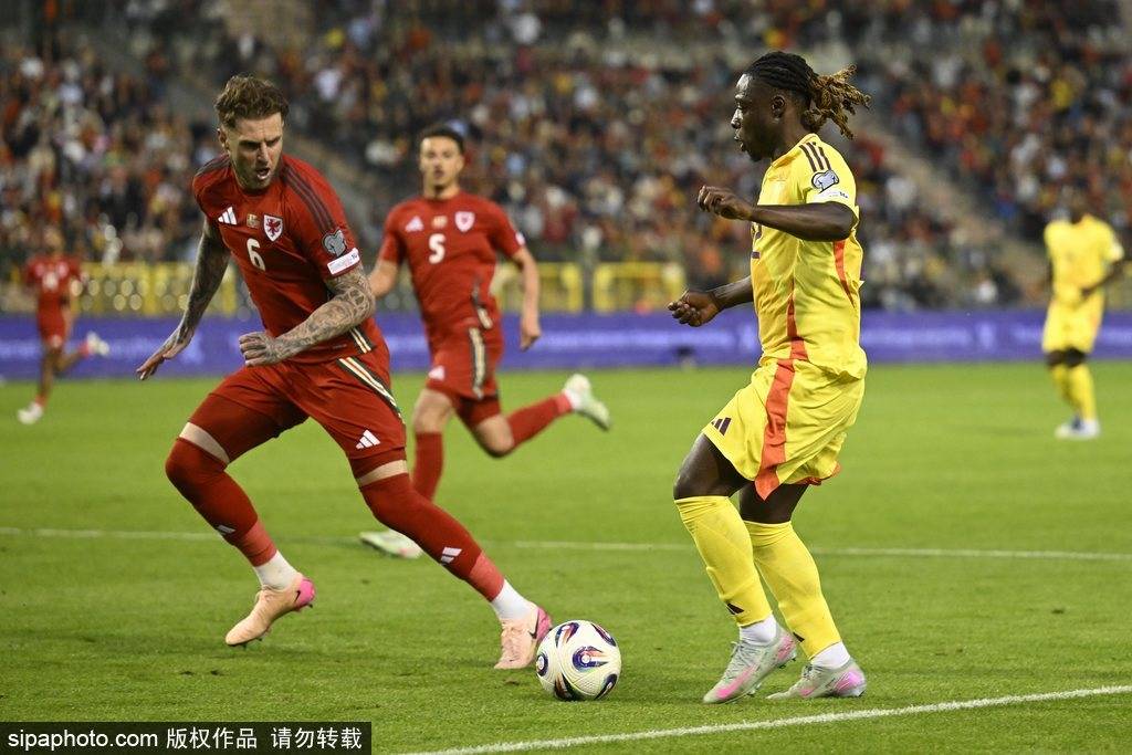 世预赛-德布劳内88分钟绝杀 比利时连丢3球4-3威尔士