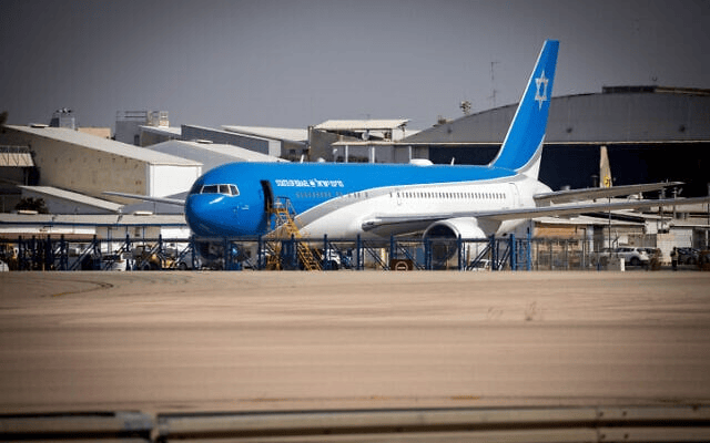 以媒：以色列一架政府专机从本-古里安机场起飞，目的地不明