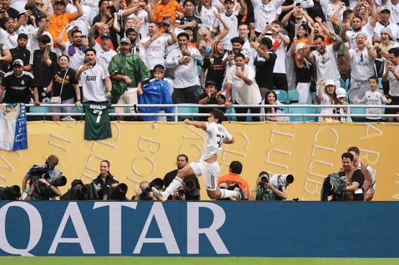 世俱杯-阿诺德皇马生涯首助 姆巴佩赛事首秀皇马1-0尤文