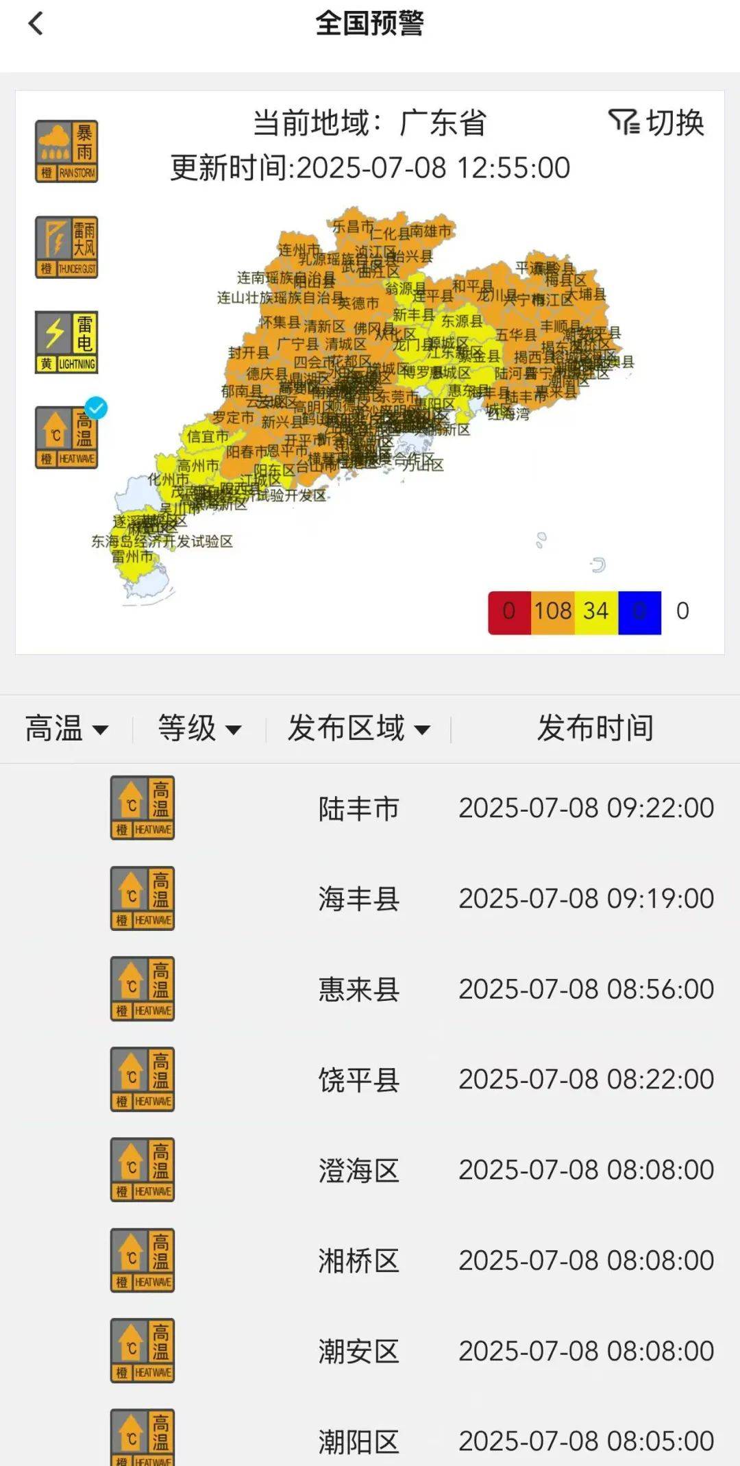 台风要折回广东！广州紧急提醒：今天体感将到40℃