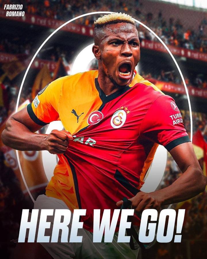 HERE WE GO！奥斯梅恩7500万欧转会已成 不得卖回意甲