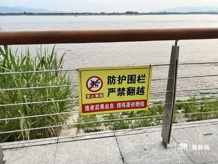 杭州4人下江堤被潮水卷走,路人狂喊“抓树枝”,网友拍下惊险一幕