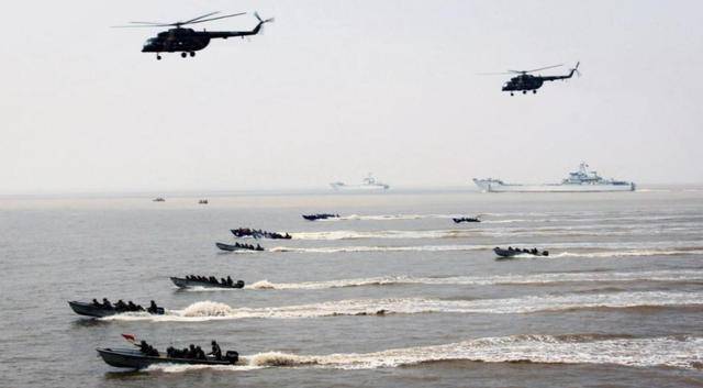 断粮100天,菲方派出大军舰!中方划下禁区,美模拟解放军登陆